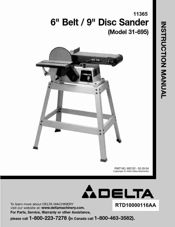 Delta Sander (Model 31-695)-page_pdf